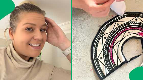 "Open up a shop": Pretoria mom with no experience sews Heritage Day outfit for daughter, SA wowed