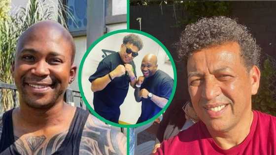 NaakMusiq trains Tony Forbes for boxing match, Mzansi suspects opponent is AKA’s biggest rival Cassper Nyovest