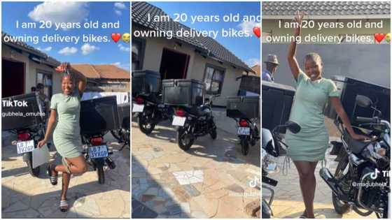 "May God give you more strength": 20-year-old lady buys 3 bikes for delivery business, invests in herself