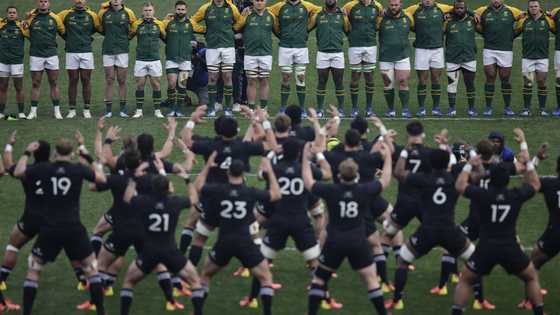 Emotional scenes as Springboks veteran breaks down during SA anthem vs All Blacks