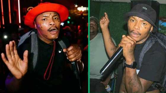 Sangoma sends warning to Shebeshxt in TikTok video following rapper's hitman incident: "Be careful"