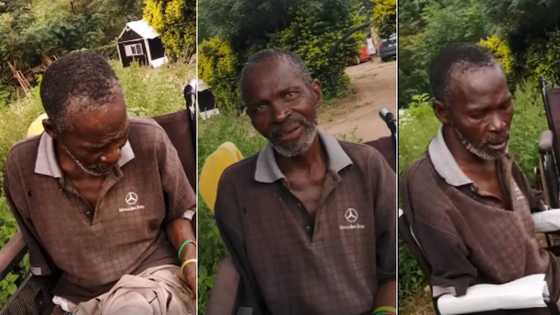 BI Phakati blesses disabled madala with wheelchair, many react to his kind deed