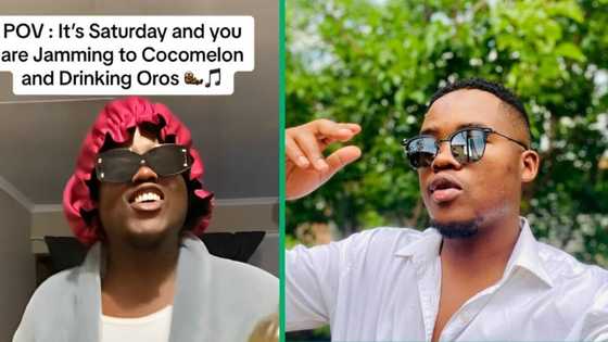 Dad drinks Oros and jams to Cocomelon, SA in stitches: "We are the most childish parents ever"