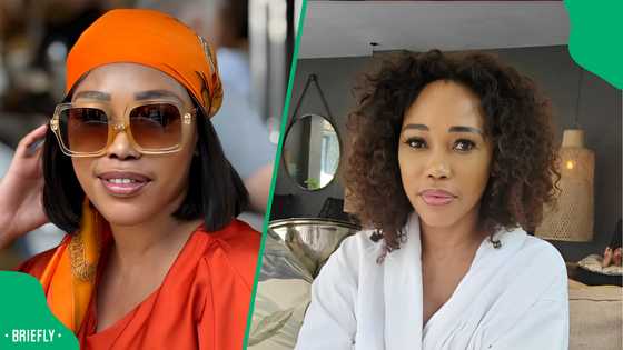 Actress Sonia Mbele shows off her brand new Ferrari, SA reacts: “I hope SARS is watching”