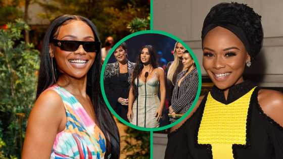 SA reminisces over throwback video of Bonang Matheba hosting the Kardashians: "They were rude"