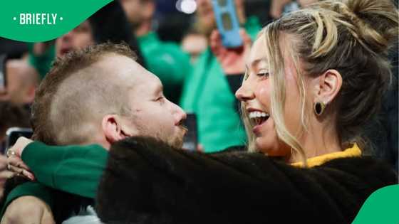 Beauty and brains: Springbok RG Snyman’s wife Saskia earns Master’s degree