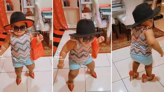 TikTok video of toddler dancing to 'Jerusalema' wearing her mom's clothes and heels gets 1.6 million views