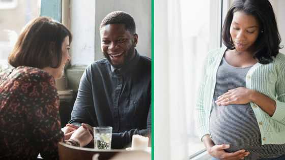 Horrified woman sees pregnant friend's husband out with another woman: Mzansi reacts