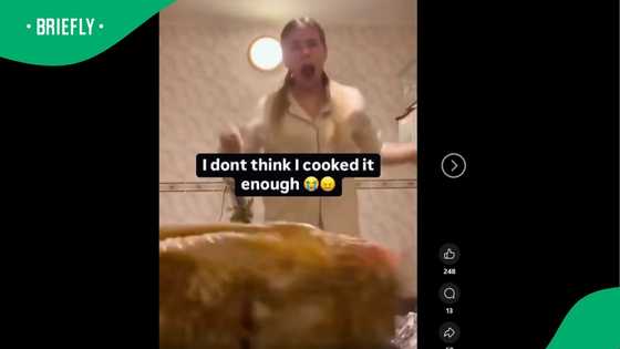“I don’t think I cooked it enough”: Woman screams as marinated fish comes alive