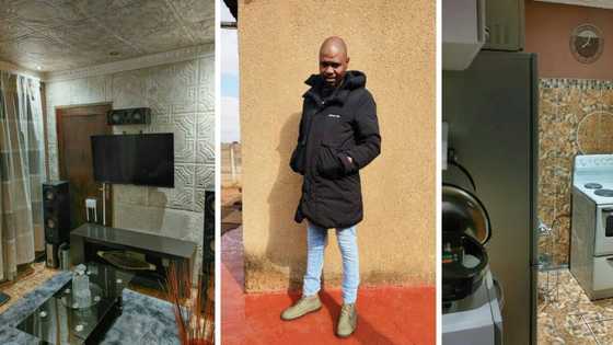 Facebook reacts to "unemployed" man's interior décor designs. "Tidy, love your decoration style"