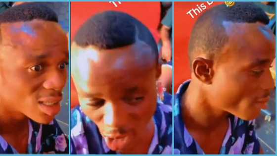 Young man unhappy with his haircut, demands compensation: “He must balance me”