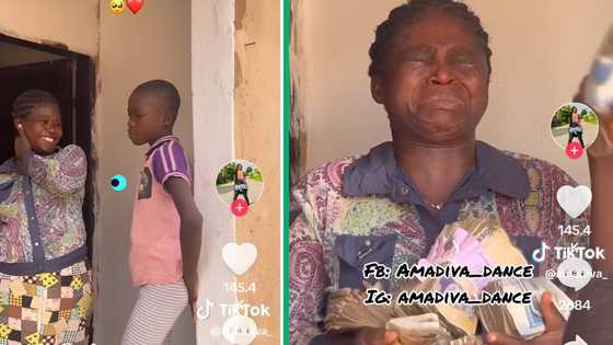 Woman in tears as kind-hearted lady gifts her with cash in TikTok video