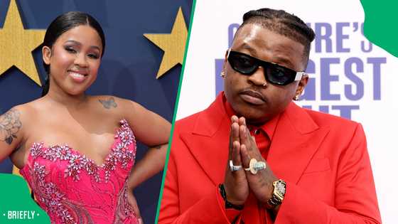 Pabi Cooper shows love to her alleged boyfriend Focalistic, SA reacts: "First Lady ya PSL"
