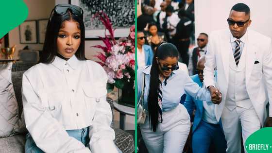 Oscar MBO and girlfriend Lerato Phasha get engaged months after welcoming son