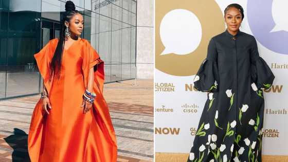 'Shaka Ilembe': Nomzamo Mbatha rocks regal Zulu style for the lush premiere, pics and video leave SA in awe