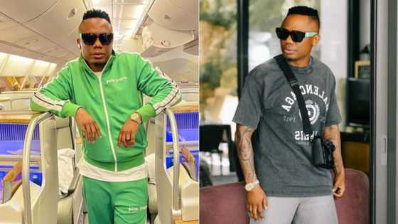 DJ Tira stylishly rocks Louis Vuitton man bag worth over R50 000 while out rocking lit crowd