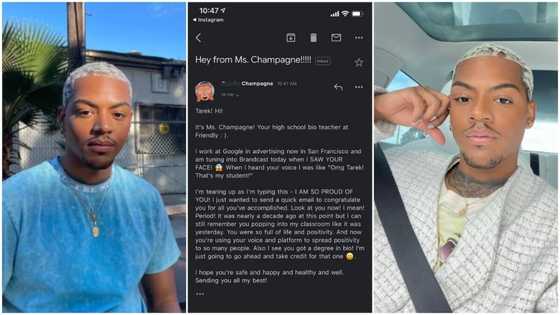 Biology teacher sees her ex-student on TV many years after secondary school, sends him powerful letter