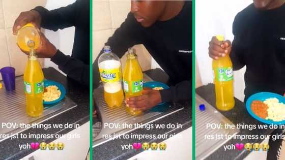 Johannesburg student pours Kingsley into Fanta bottle to impress girlfriend in TikTok video