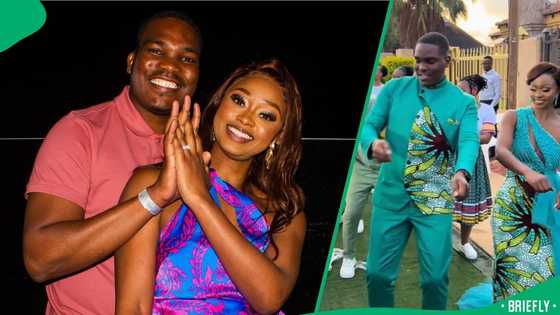 "You both look amazing": Couple's traditional wedding attire wows SA