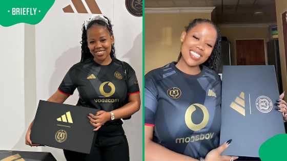 Orlando Pirates fan shows off new 2026/27 jersey as Mzansi reacts to surprise packaging