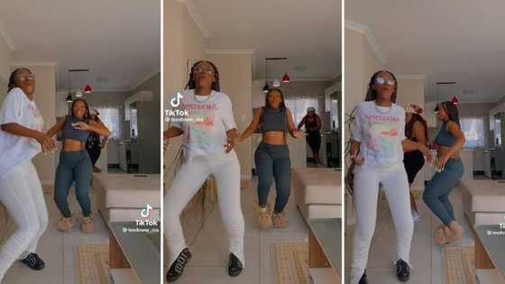 3 SA ladies bust lit amapiano moves in apartment, Mzansi hyped by fun TikTok video