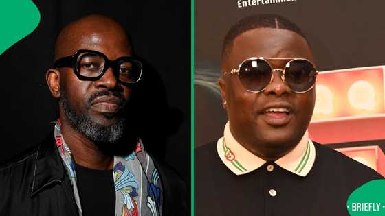 Black Coffee scrutinised over old photo with alleged 28s gang leader and DJ Sumbody