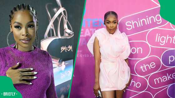 TV star K Naomi stuns at Cruz SA Fashion Week opening party, fans react: "An absolute stunner"