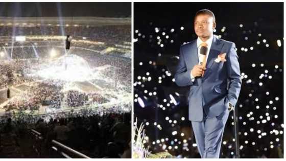 Take notes Cassper Nyovest: Prophet Bushiri fills up the FNB Stadium