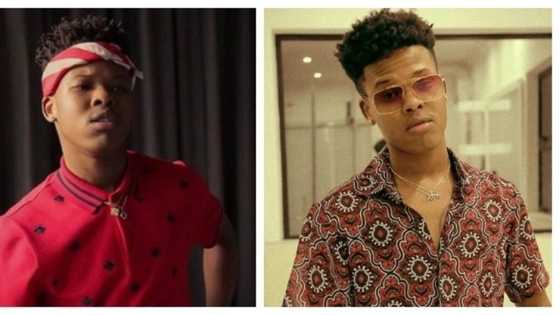 Peas in a pod: Nasty C introduces his little sister to the world