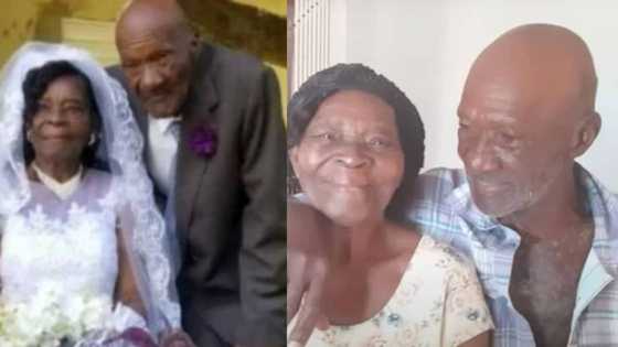 Love beyond years: Woman, 91, weds boyfriend after 10 years together