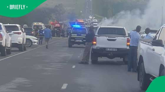 N11 closed following cash-in-transit heist near Newcastle, 1 guard killed and 2 others injured