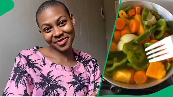 SA babe receives advice after a failed cooking attempt: "YouTube, and just follow as they go"
