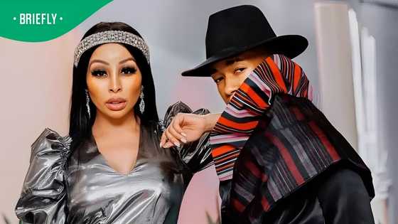 Lasizwe celebrates Khanyi Mbau's birthday with sweet post amid rift with brother Lungile Mcunu