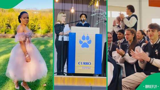 "He's professional": Curro Grade 1 learners' humorous farewell speech to Grade 12s has SA impressed