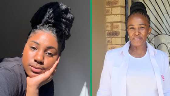 Mbali the housekeeper saves young girl's skin with acne home remedy: TikYok video has people flocking