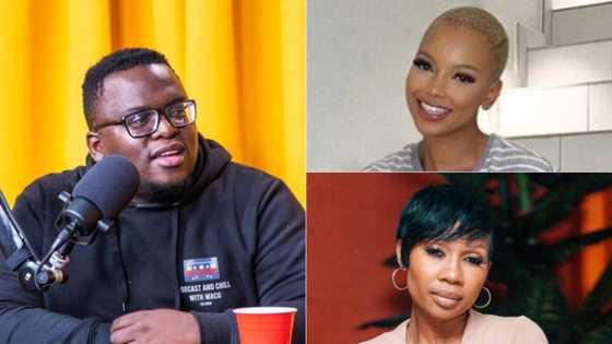 Sol Phenduka gets no chance to speak during Mihlali's interview on Dineo Ranaka's show, peeps concerned: "So uncomfortable"