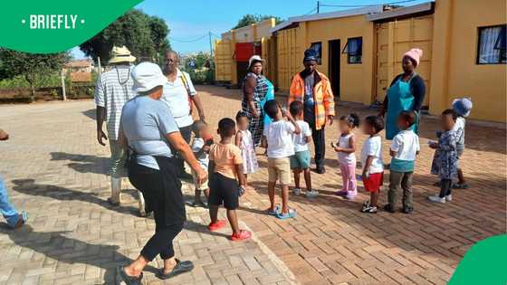 SAPS and CPF bring anti-GBV message and Easter treats to young children in Nelson Mandela Bay