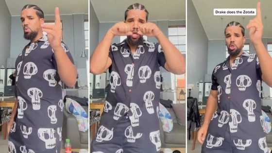Video of Drake lookalike vibing to Amapiano song leaves Mzansi in stitches: "Drake, but from Wish."