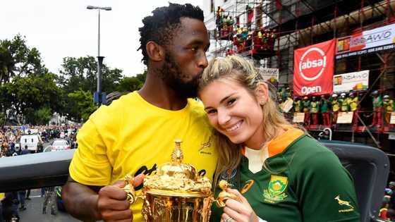 Rachel put Siya Kolisi in the friend zone for months before saying yes