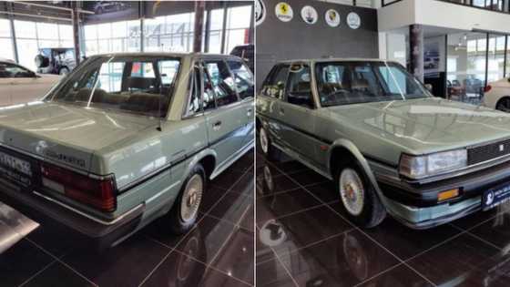 1980s 'Mint condition' box-shaped Toyota Cressida sedan on sale for more than R1m