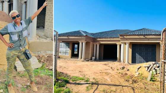 Hard-working lady in construction celebrates completing stylish home in 2 months