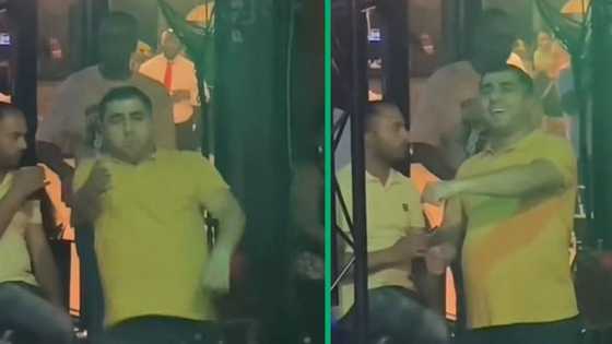 Man resembling TLC 'Cake Boss' star dances to amapiano at SA club, TikTok video leaves SA laughing
