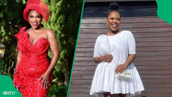 Gugu Gumede thanks fans for support as she continues to shed kilograms