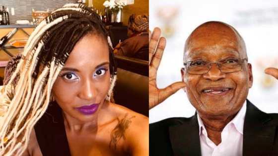 Duduzile Zuma firmly supports her dad: "We are not afraid of cowards"