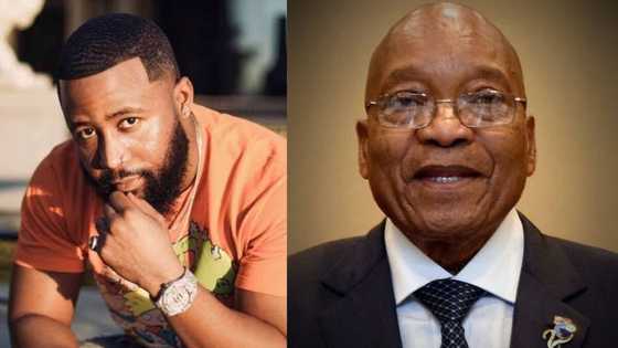 Cassper Nyovest spotted with Jacob Zuma at Nkandla, SA reacts