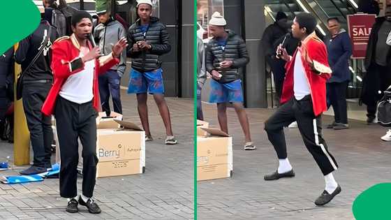 Mzansi performer takes over the streets of Jozi in true Michael Jackson style