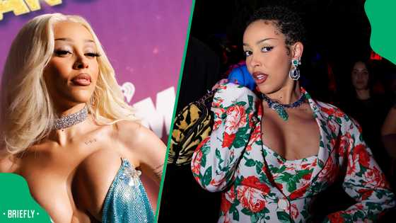 Mzansi reacts to Doja Cat's age on her birthday: " I thought she was old, kanti she's just a child"