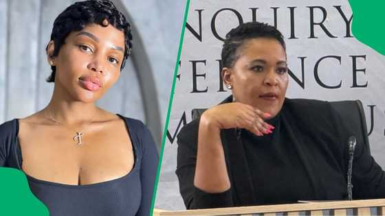 Tebogo Thobejane shades ex-boyfriend Vusimuzi 'Cat' Matlala's side chick with photos of her curves
