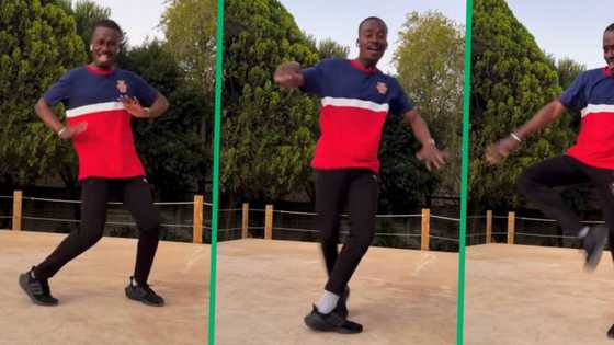 'Skeem Saam' actor Hungani Ndlovu sets TikTok on fire with amapiano dance moves, video gets 373k views