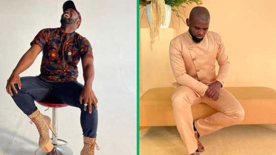Siv Ngesi serves sassy dance moves in very high and thick heels, leaves the internet stunned